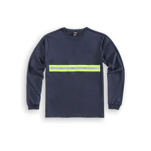 Remera básica mlarga con reflectivo